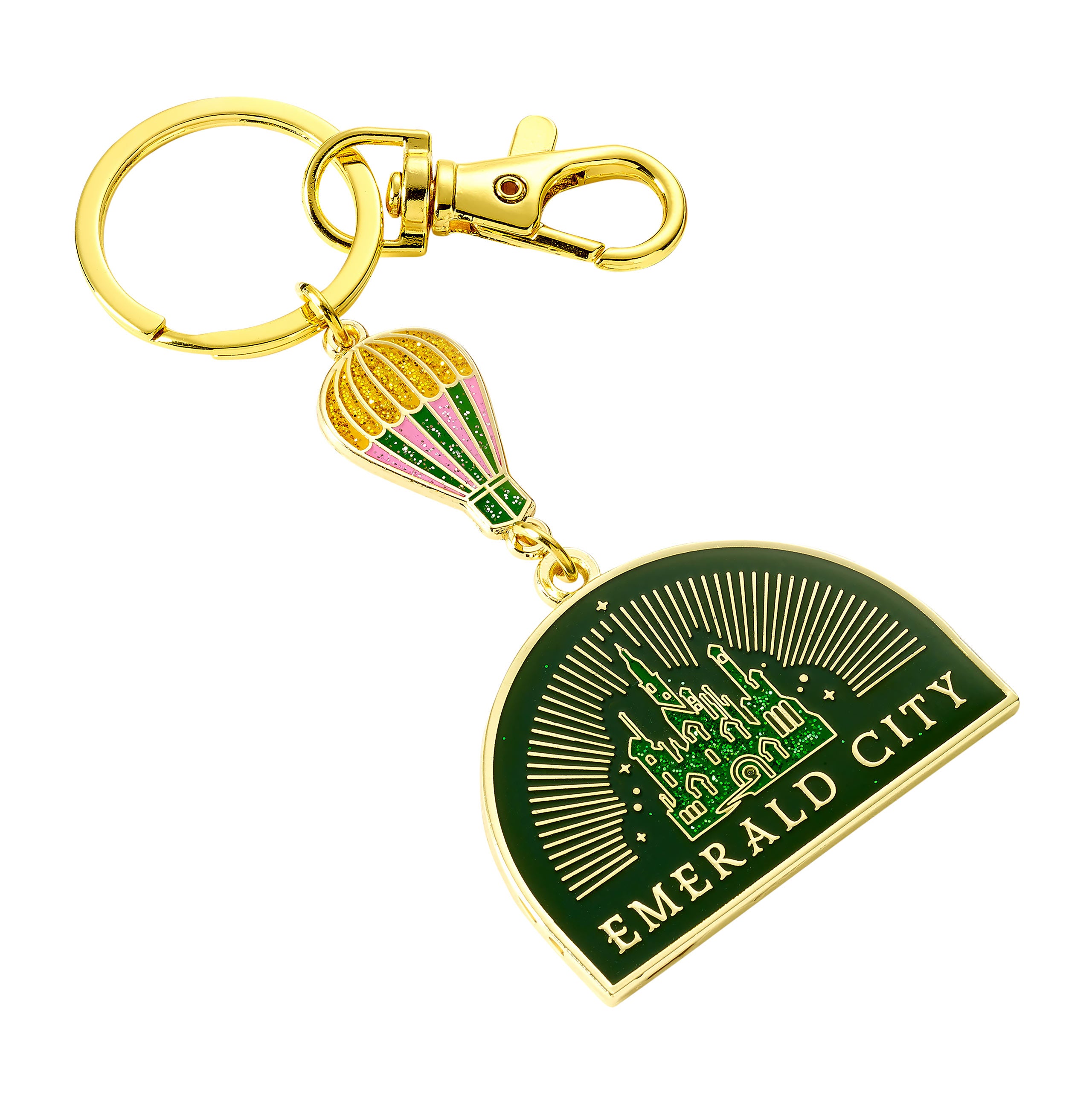 Productafbeelding Wicked - Emerald City Logo Sleutelhanger