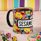 Productafbeelding Sesamstraat - Logo Mok
