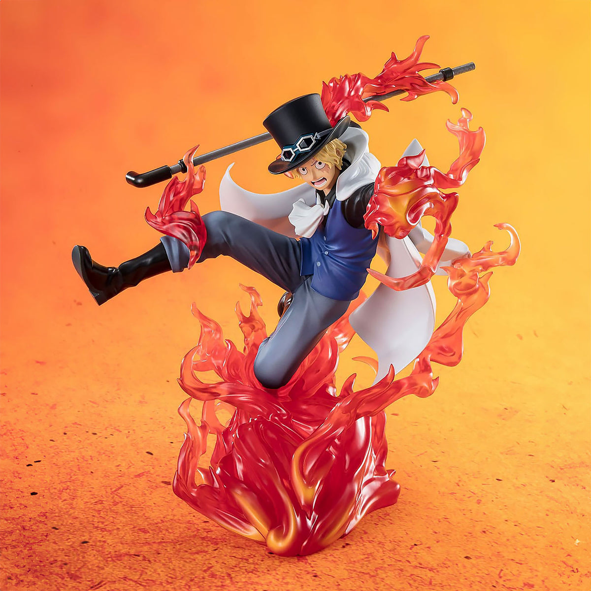Productafbeelding One Piece - Sabo Fire Fist Rook Check Extra Battle Statue