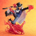 Productafbeelding One Piece - Sabo Fire Fist Rook Check Extra Battle Statue