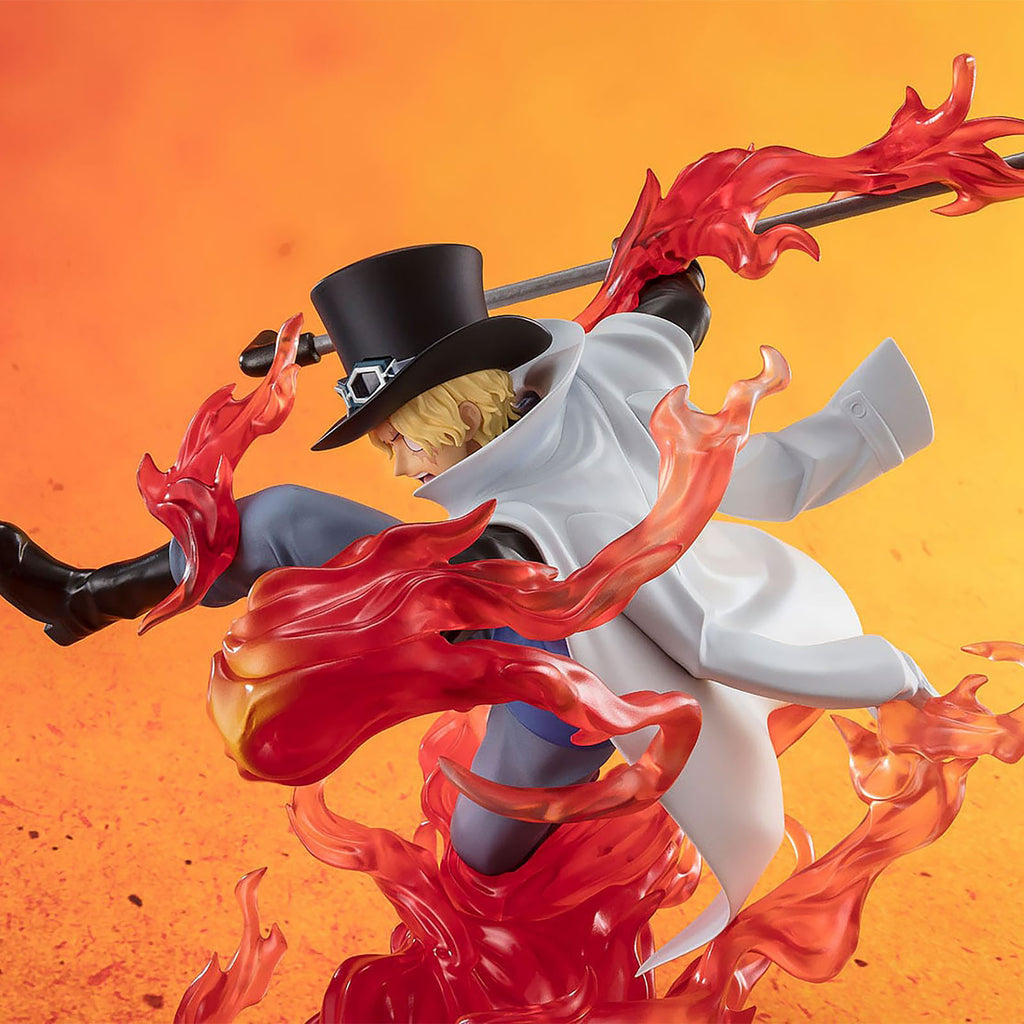 Productafbeelding One Piece - Sabo Fire Fist Rook Check Extra Battle Statue