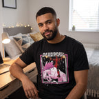 Productafbeelding Deadpool - Pink Unicorn Ride T-shirt zwart