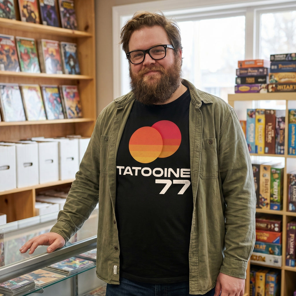Productafbeelding Star Wars - Tatooine 77 Zwart T-Shirt