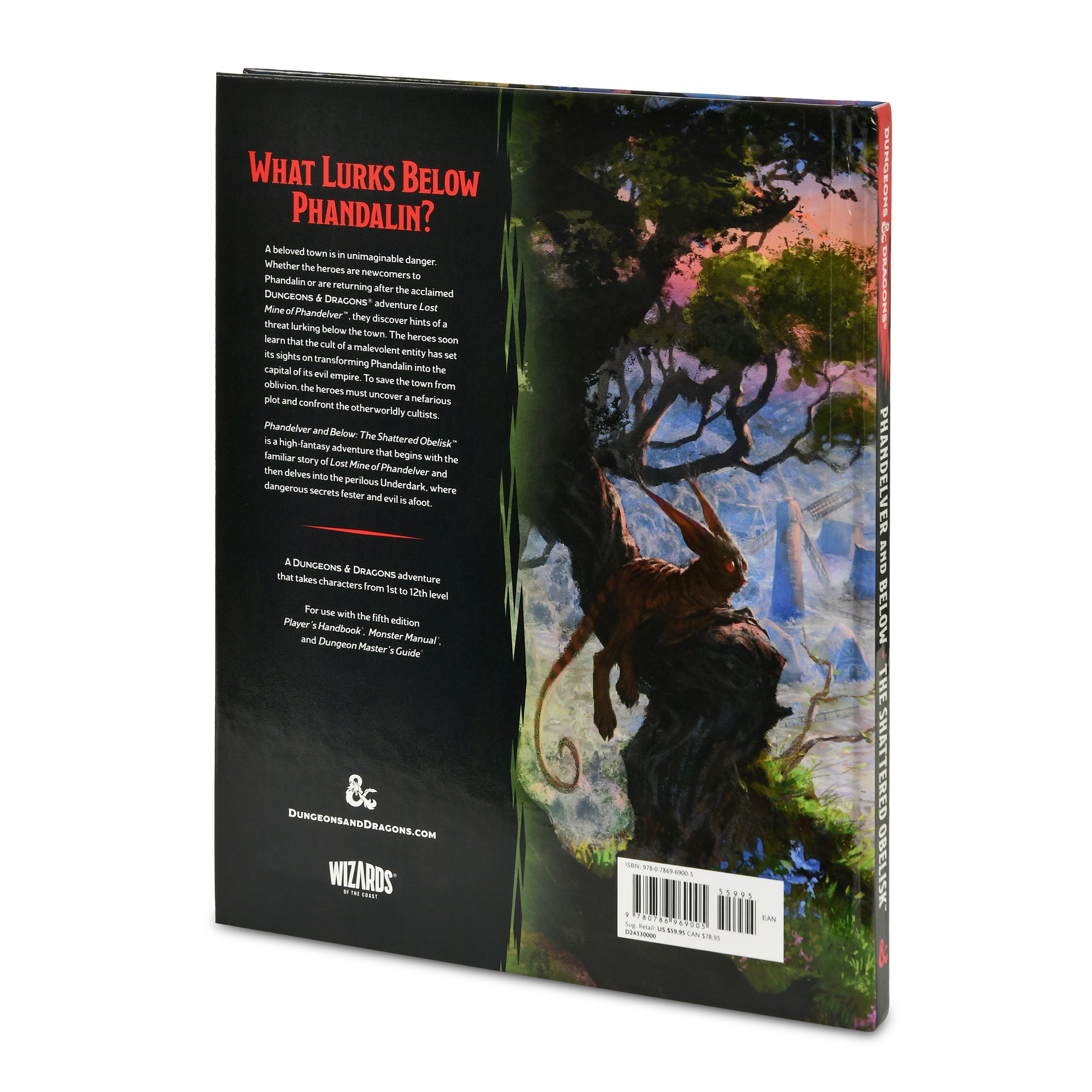 Productafbeelding Dungeons & Dragons - Phandelver en daaronder: De Verwoeste Obelisk