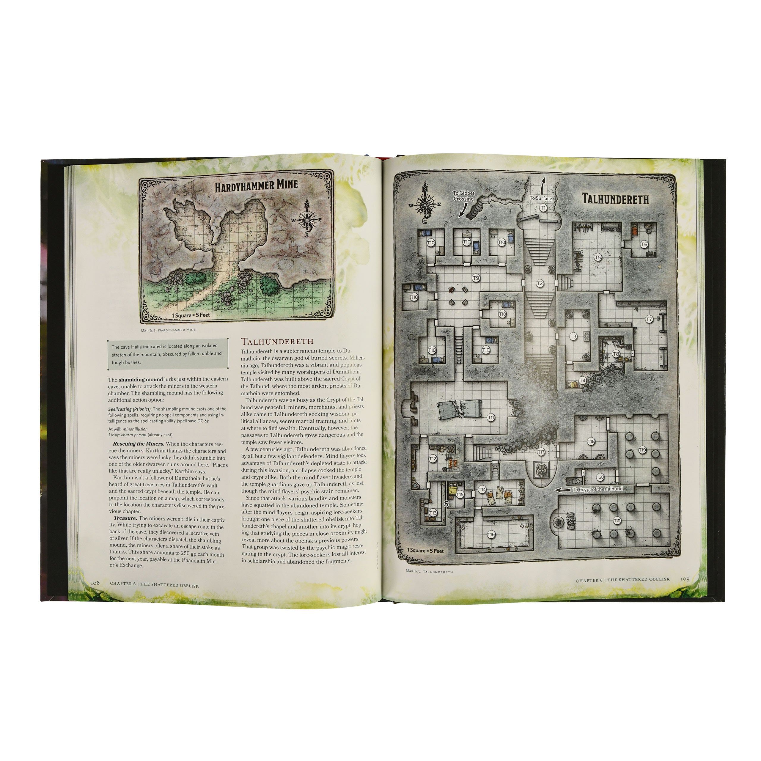Productafbeelding Dungeons & Dragons - Phandelver en daaronder: De Verwoeste Obelisk