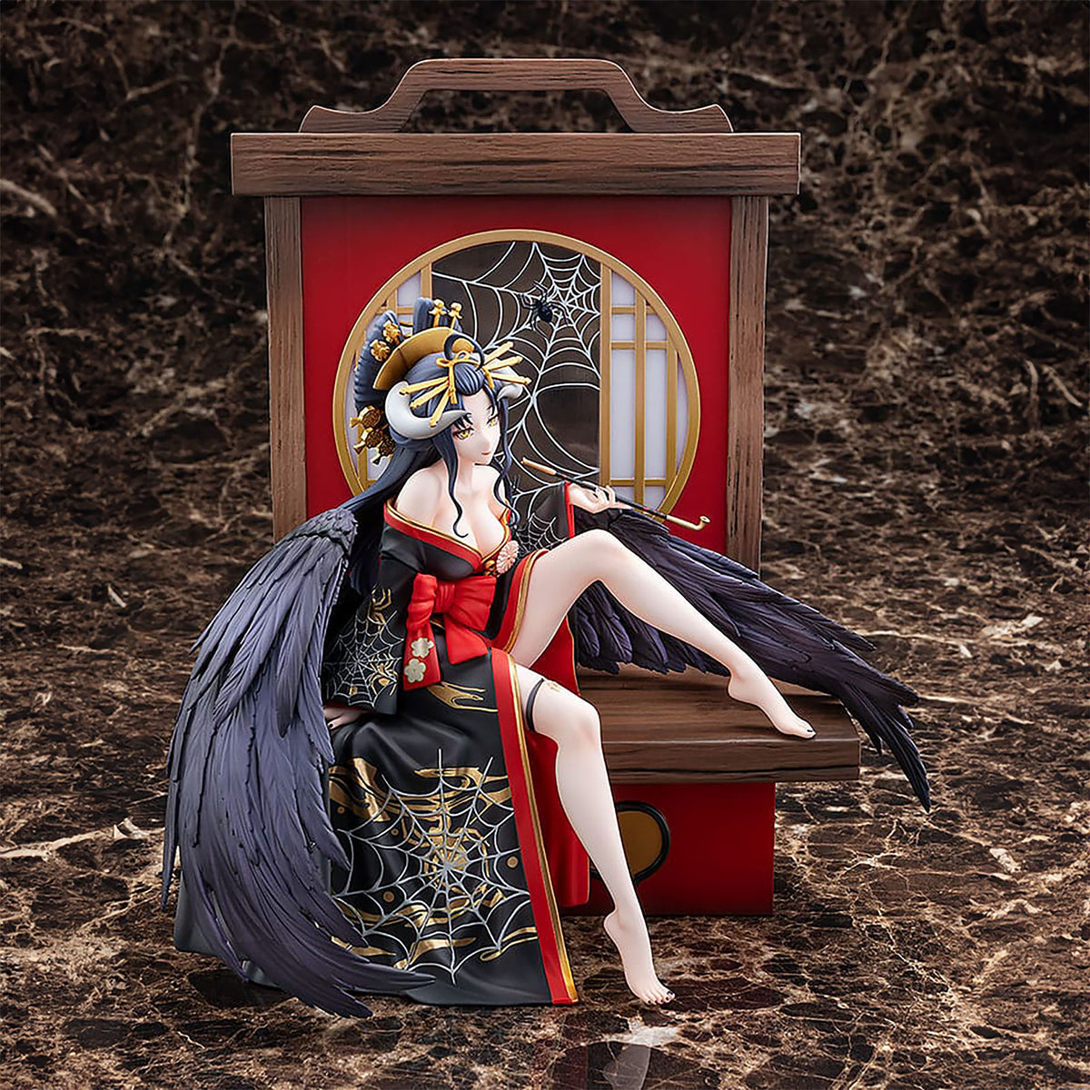 Productafbeelding Overlord - Albedo 1:7 Beeld Splendid Kimono Versie