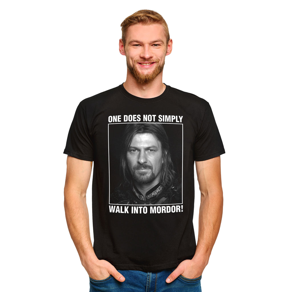 Product image Boromir One Does Not Simply Walk Into Mordor T-Shirt - The Lord of the Rings