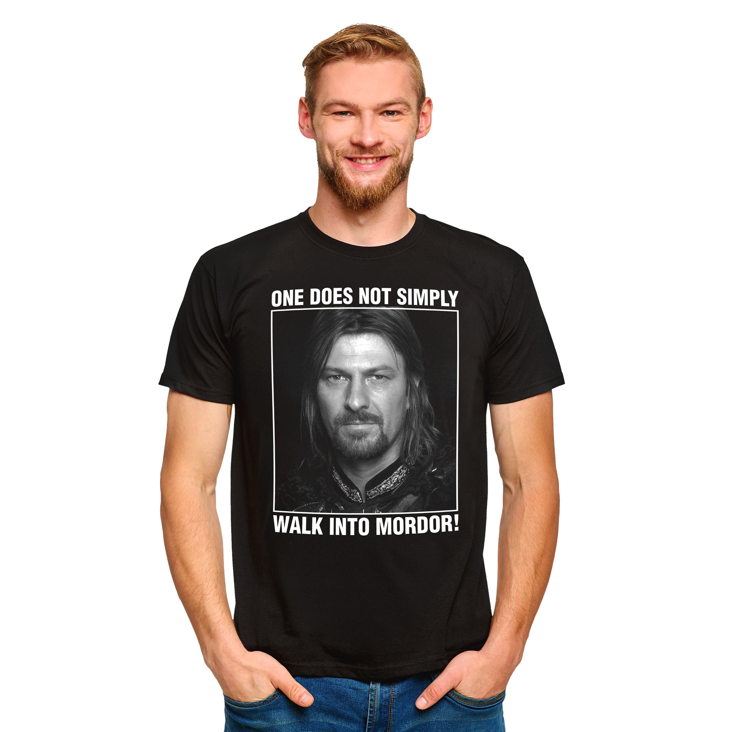 Product image Boromir One Does Not Simply Walk Into Mordor T-Shirt - The Lord of the Rings