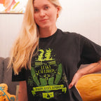 Productafbeelding Zwarte T-Shirt Lekkende Ketel - Harry Potter