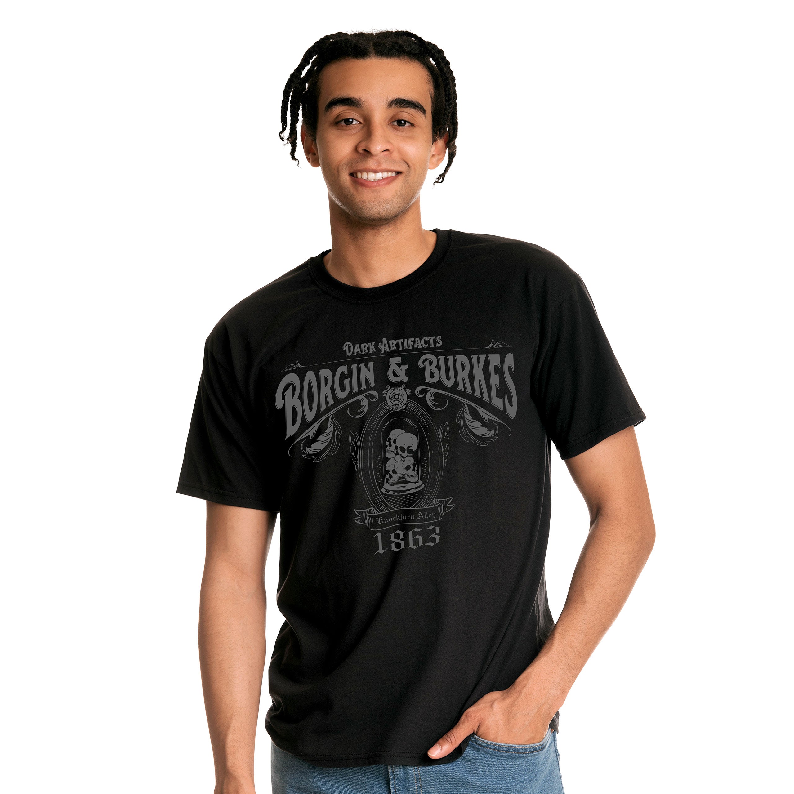 Productafbeelding Borgin en Burkes T-Shirt zwart - Harry Potter