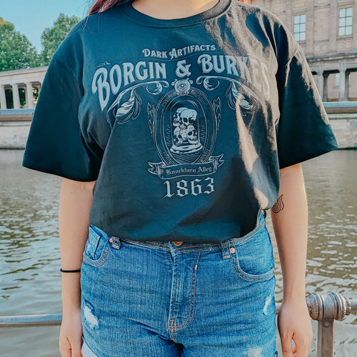 Productafbeelding Borgin en Burkes T-Shirt zwart - Harry Potter
