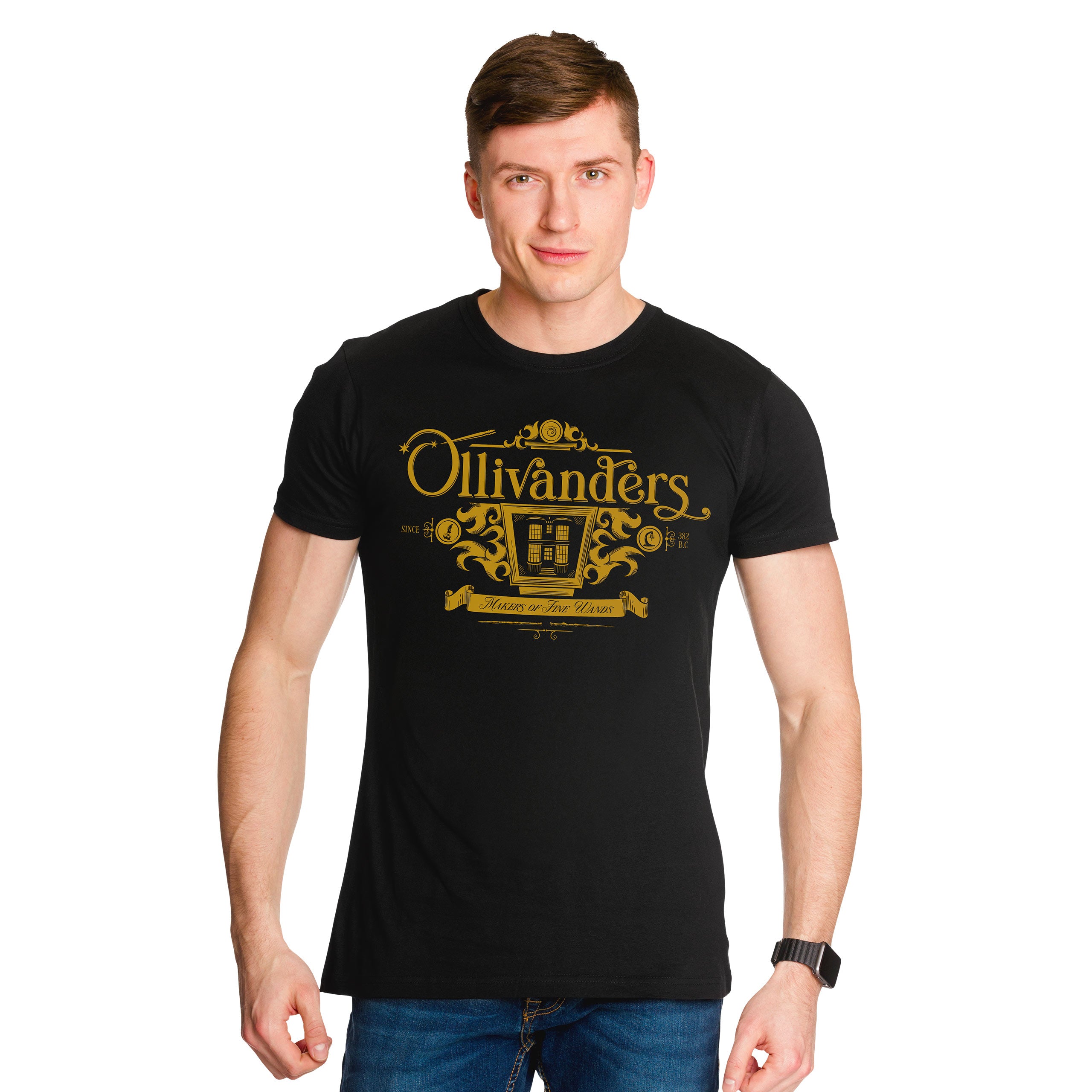 Productafbeelding Ollivanders T-shirt zwart - Harry Potter