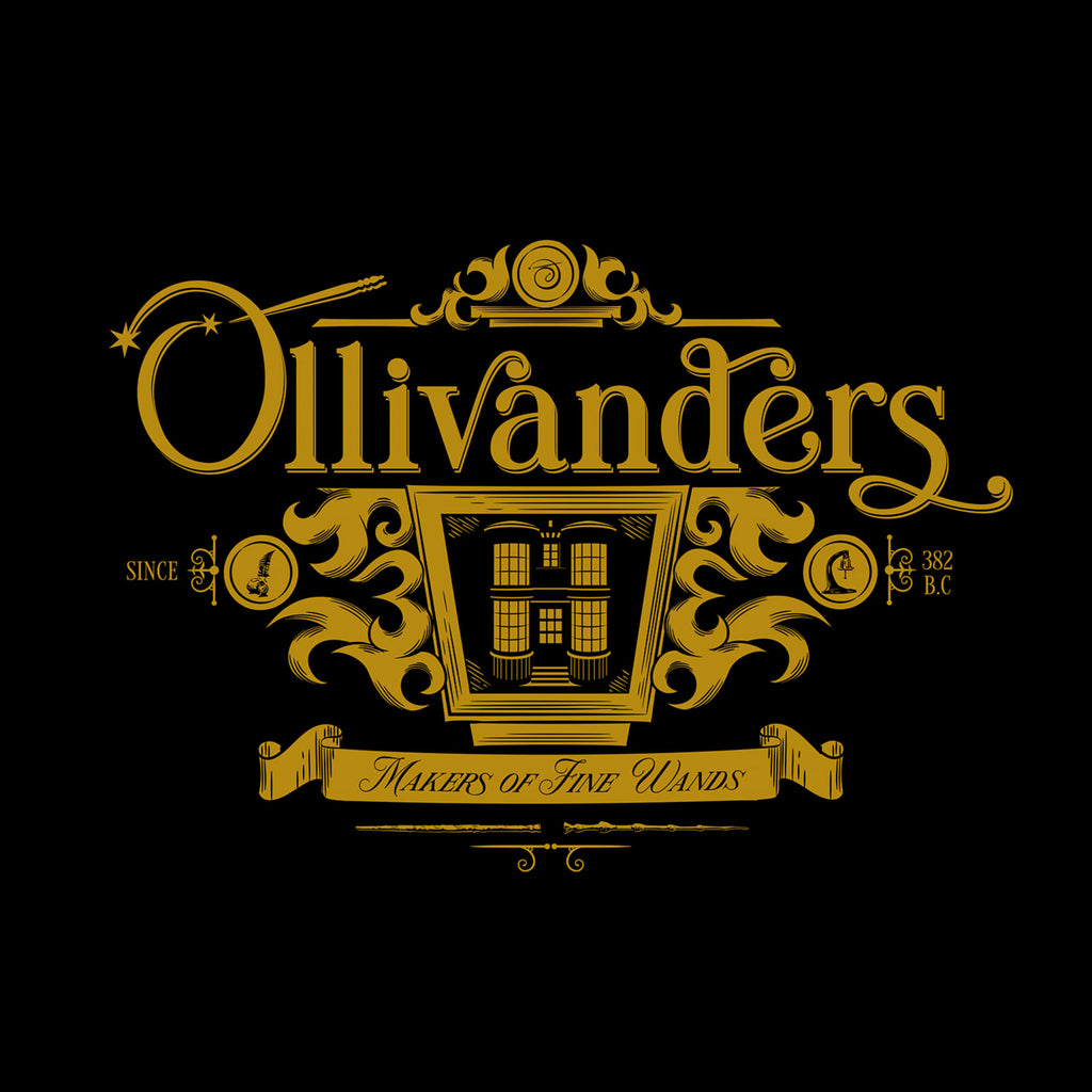 Productafbeelding Ollivanders T-shirt zwart - Harry Potter