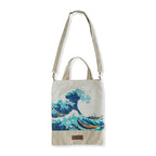 Productafbeelding De Grote Golf van Kanagawa - Katsushika Hokusai Shopper Tas