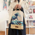 Productafbeelding De Grote Golf van Kanagawa - Katsushika Hokusai Shopper Tas