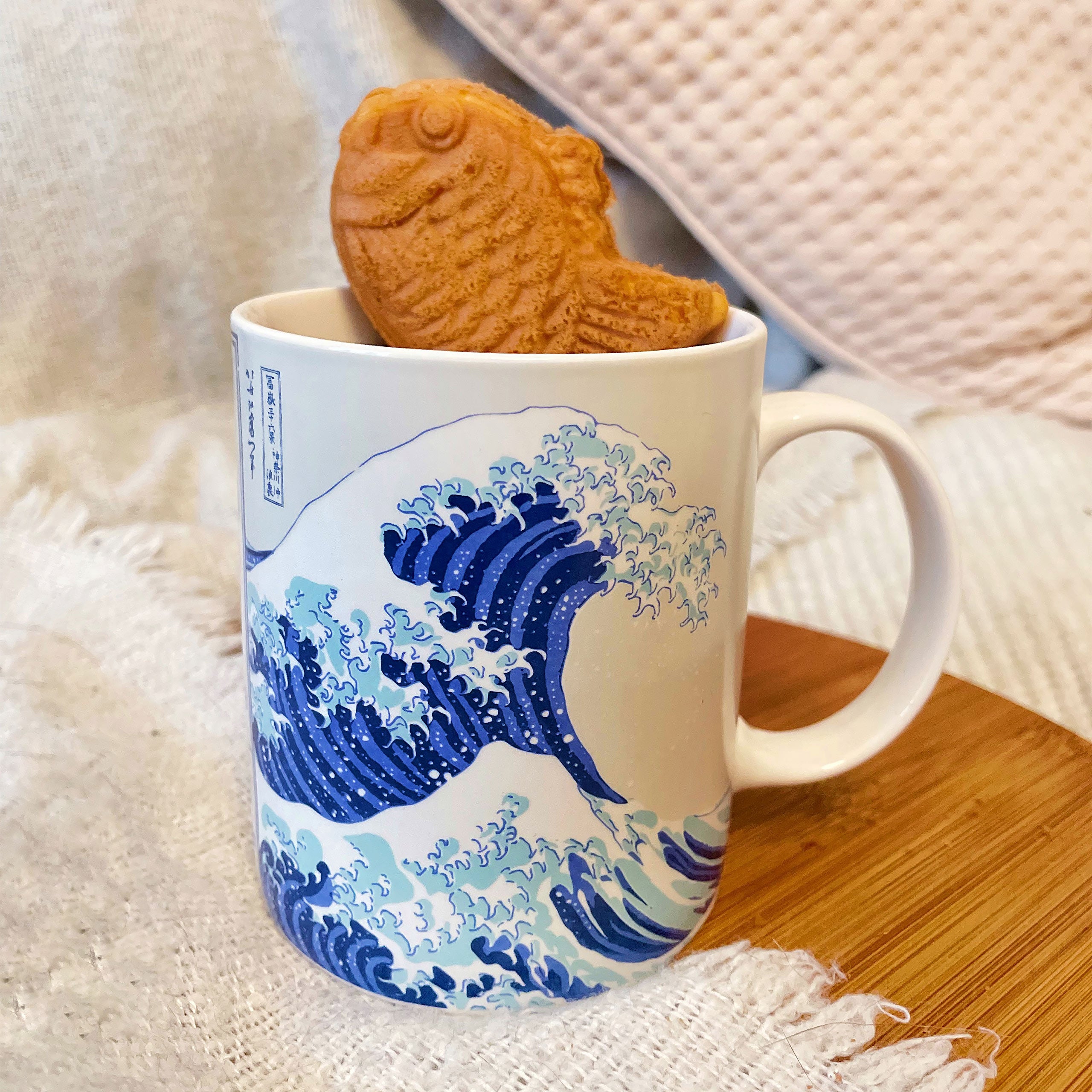 Productafbeelding De Grote Golf van Kanagawa - Katsushika Hokusai Mok