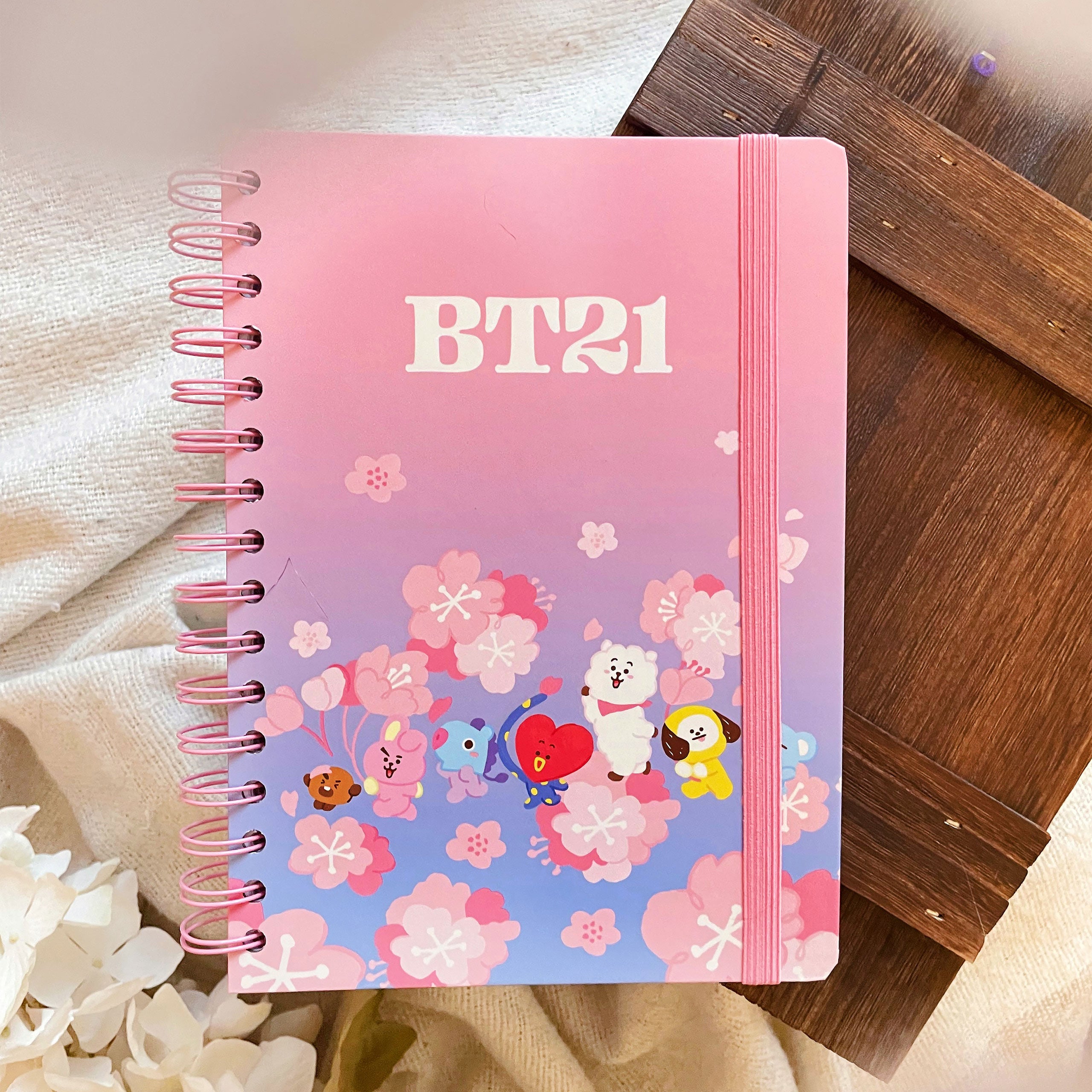 Product image BT21 - Cherry Blossom Notebook