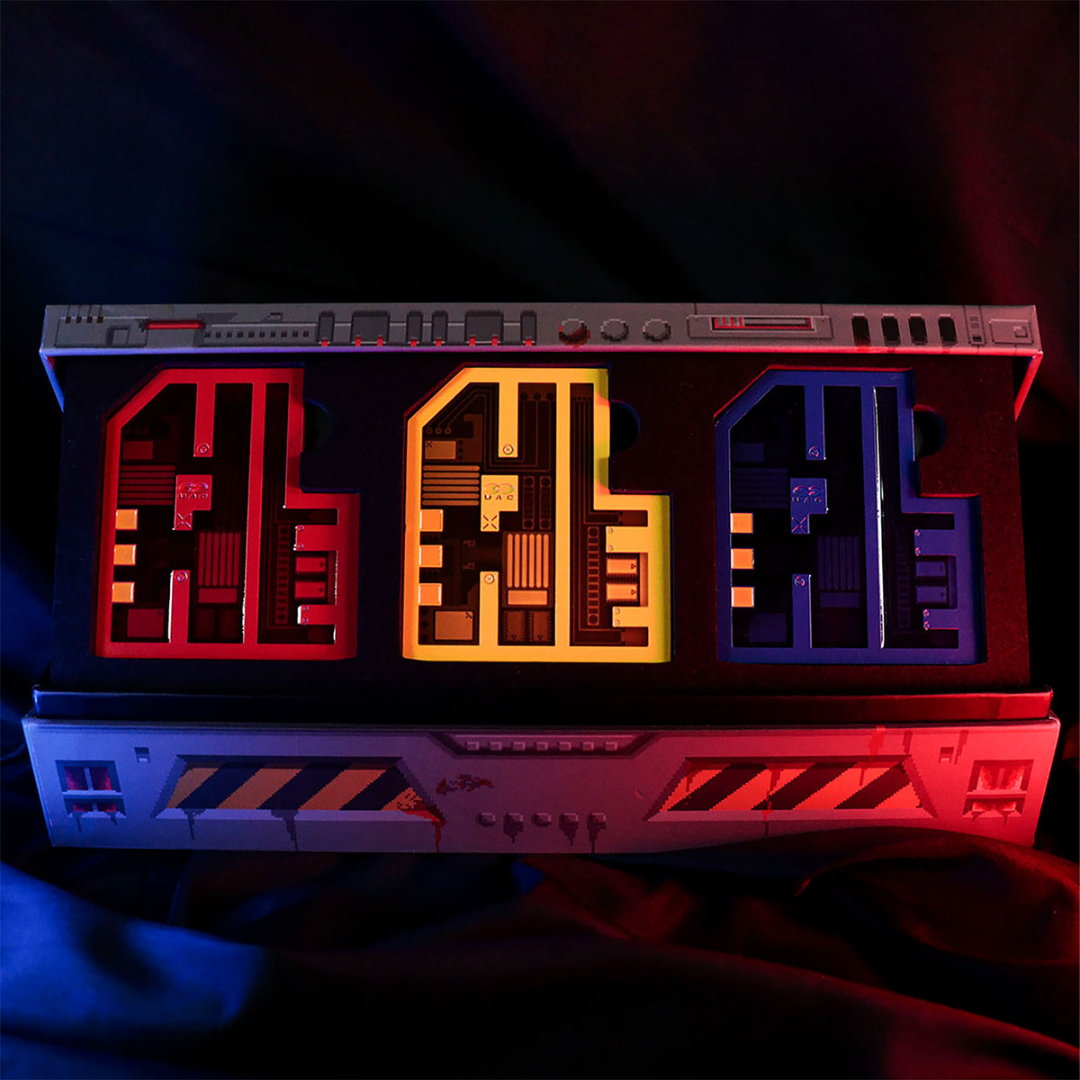 Productafbeelding Doom - 30e Verjaardag Pixel Sleutelkaarten Set Limited Edition