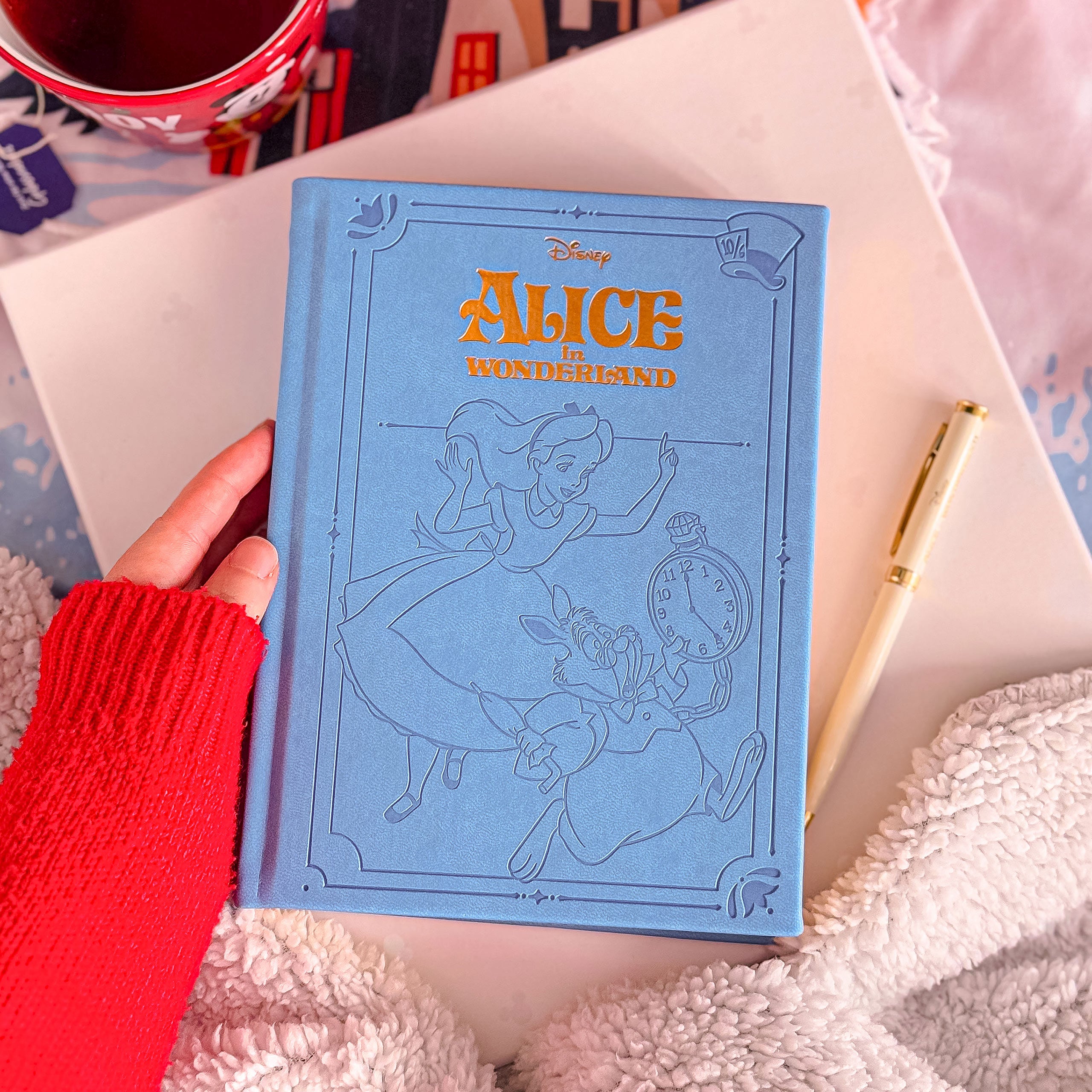 Productafbeelding Alice in Wonderland - Tea Time Premium Notitieboek met Balpen