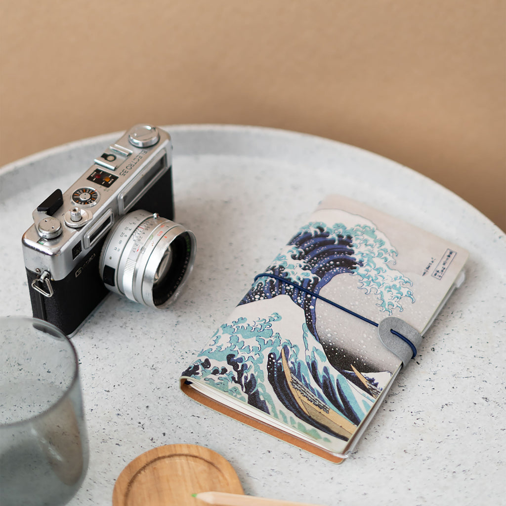 Productafbeelding De grote golf van Kanagawa - Katsushika Hokusai notitieboek