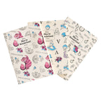 Productafbeelding Alice in Wonderland - Set van 3 Notitieboeken