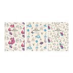 Productafbeelding Alice in Wonderland - Set van 3 Notitieboeken