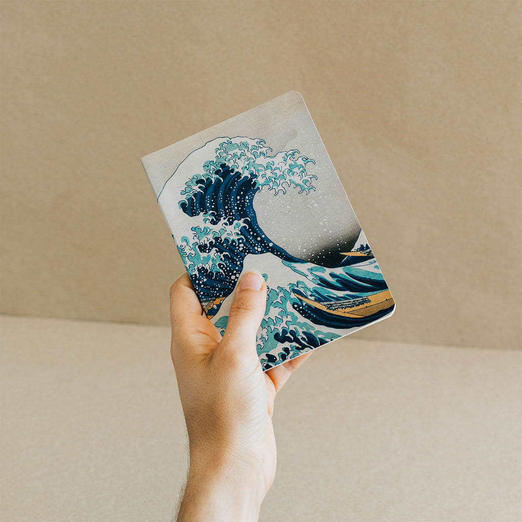 Productafbeelding De Grote Golf van Kanagawa - Katsushika Hokusai Notitieboeken Set van 3