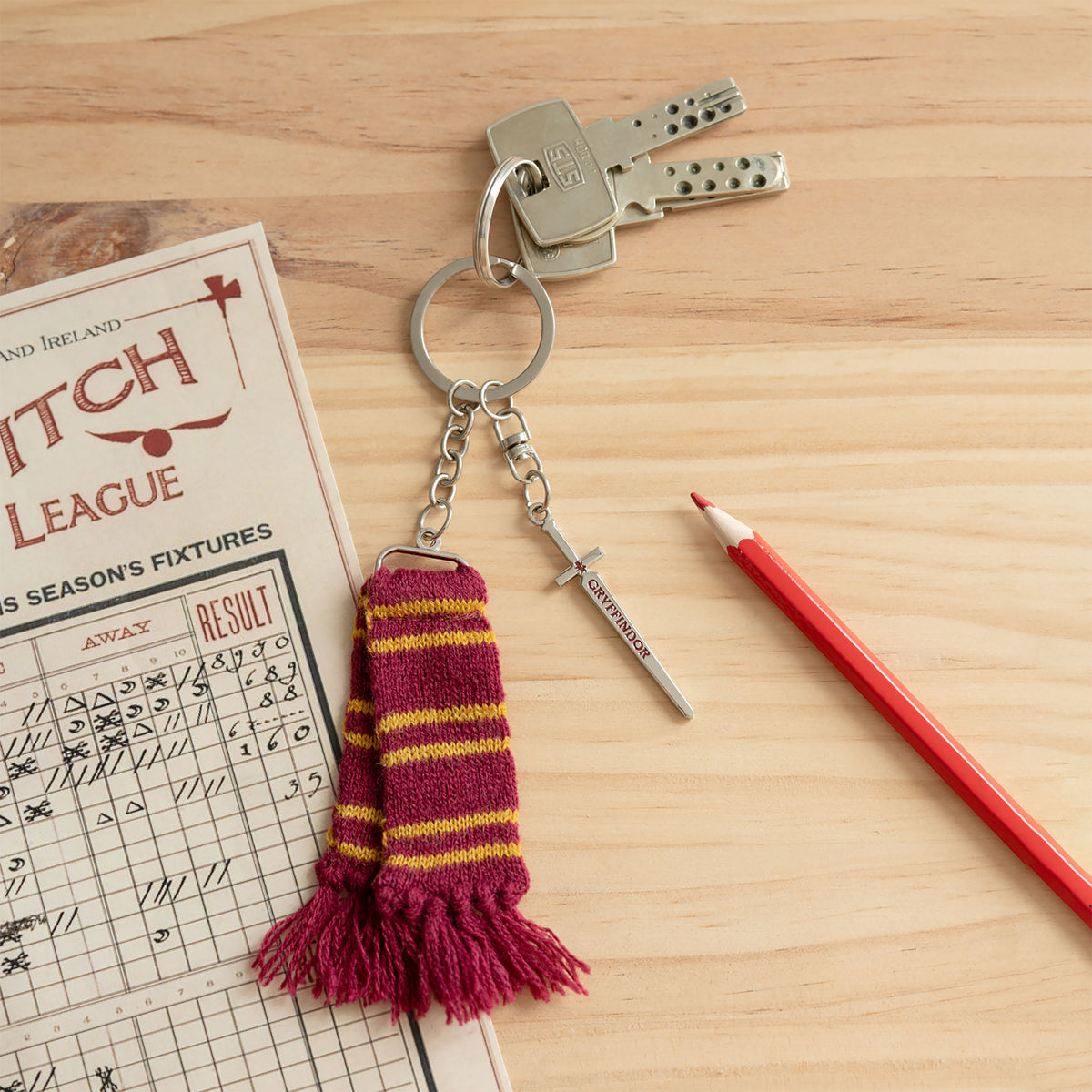 Productafbeelding Harry Potter - Griffoendor Sjaal Sleutelhanger