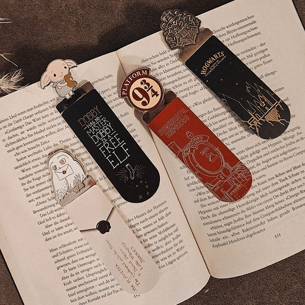 Productafbeelding Harry Potter - Boekenlegger Set van 4