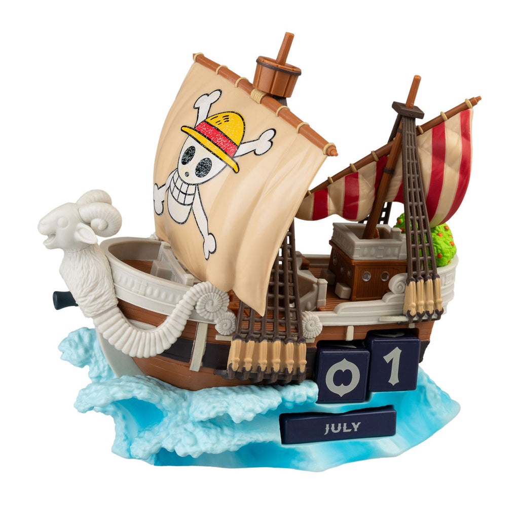 Productafbeelding One Piece - Going Merry perpetuele 3D-kalender