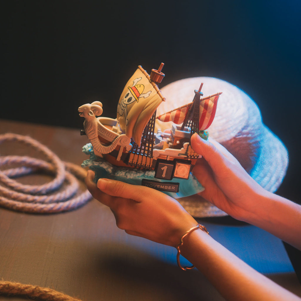 Productafbeelding One Piece - Going Merry perpetuele 3D-kalender