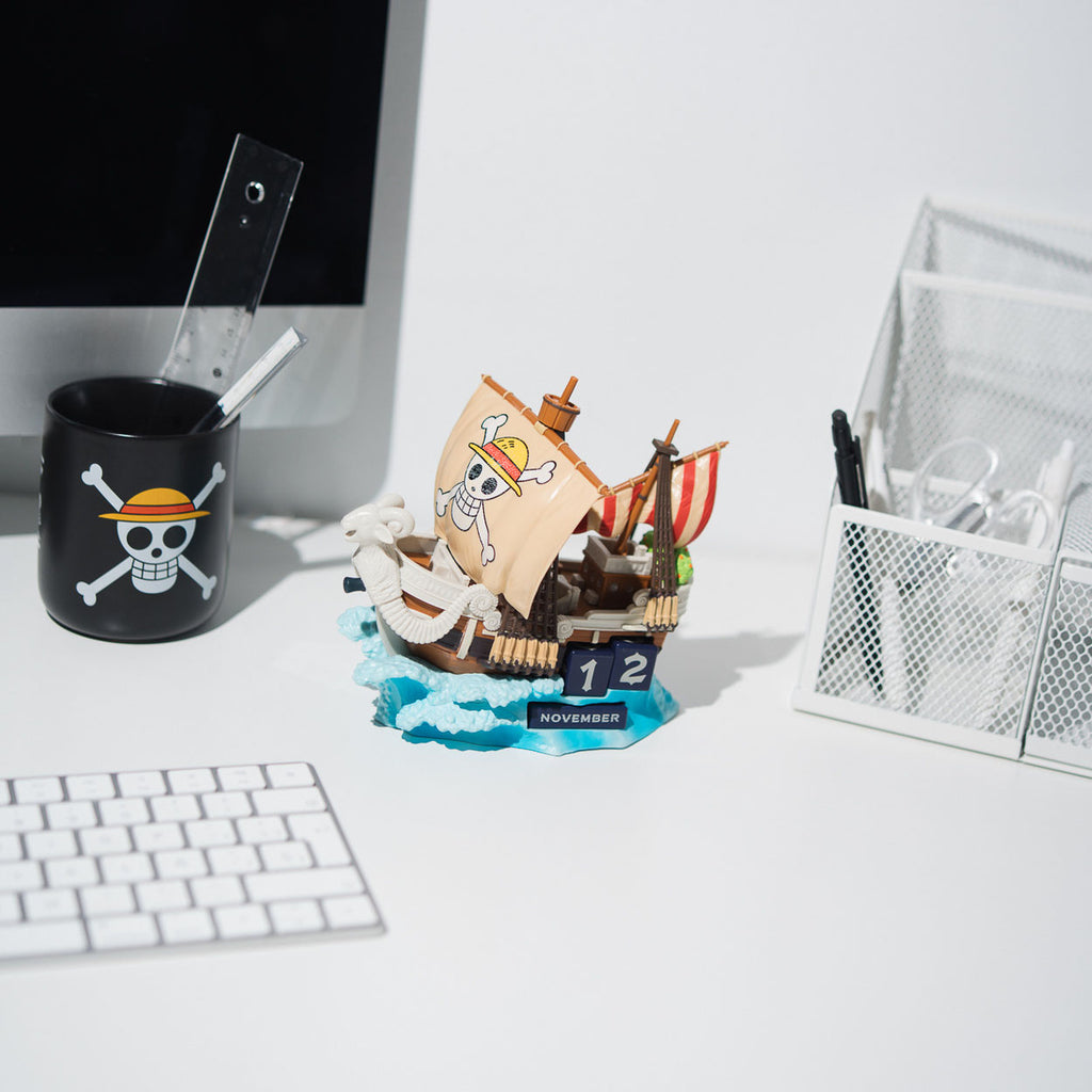 Productafbeelding One Piece - Going Merry perpetuele 3D-kalender