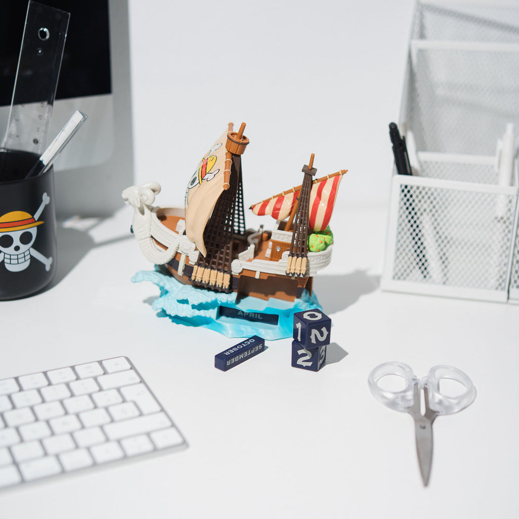 Productafbeelding One Piece - Going Merry perpetuele 3D-kalender