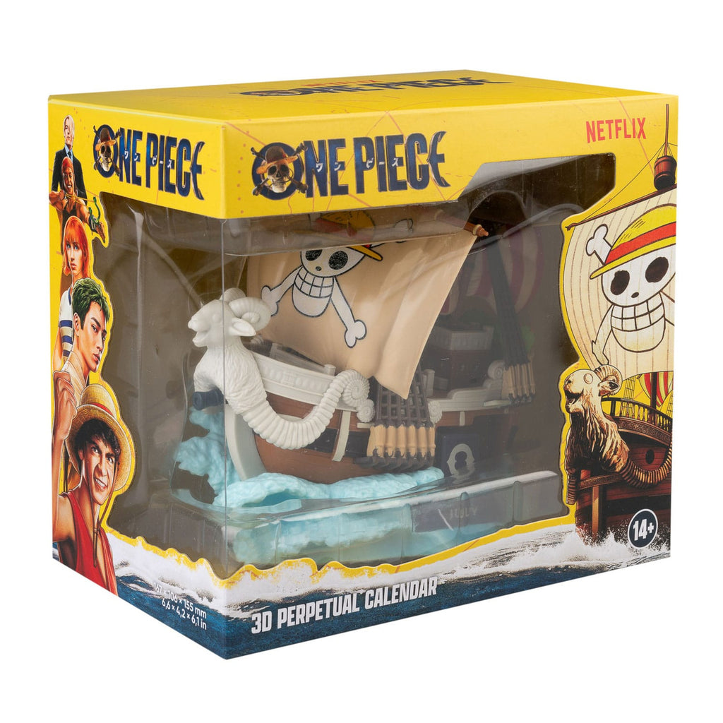 Productafbeelding One Piece - Going Merry perpetuele 3D-kalender