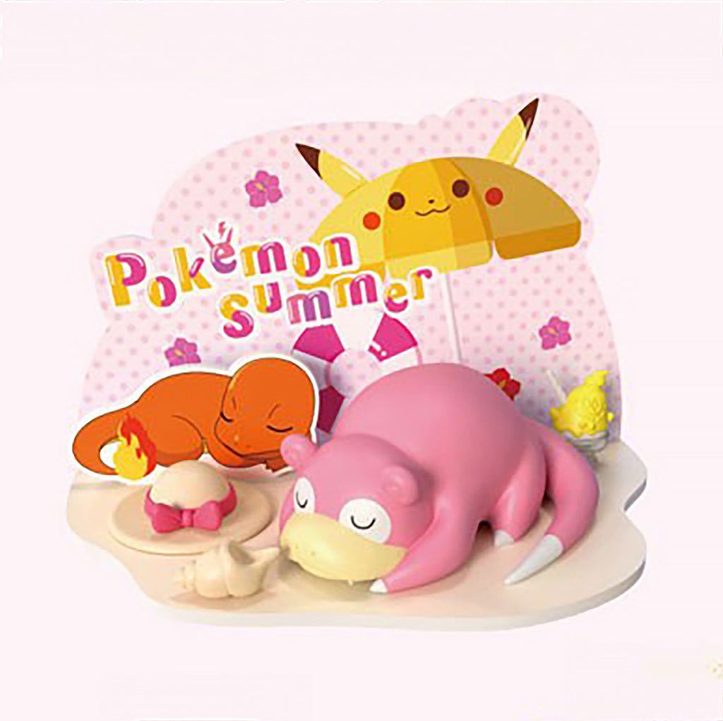 Productafbeelding Pokemon - Slowpoke Stranddag 3D SCENE-figuur