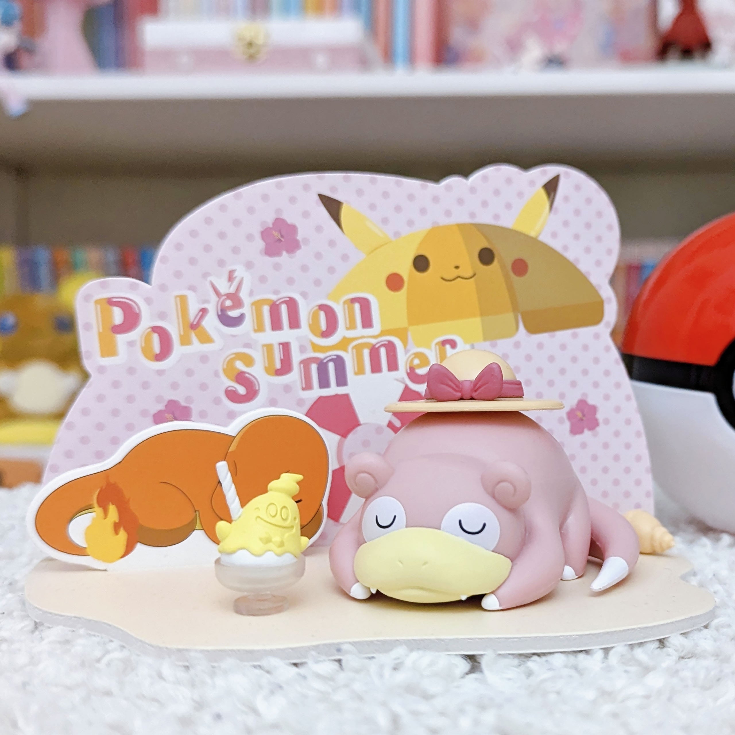 Productafbeelding Pokemon - Slowpoke Stranddag 3D SCENE-figuur