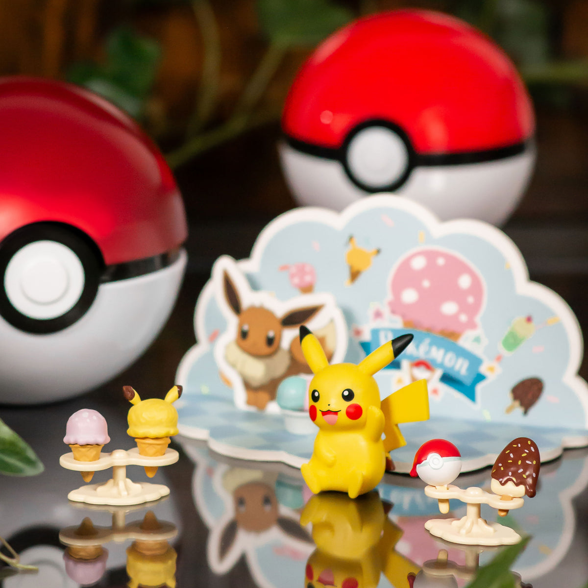 Productafbeelding Pokemon - Pikachu Ice Cream 3D SCENE Figur