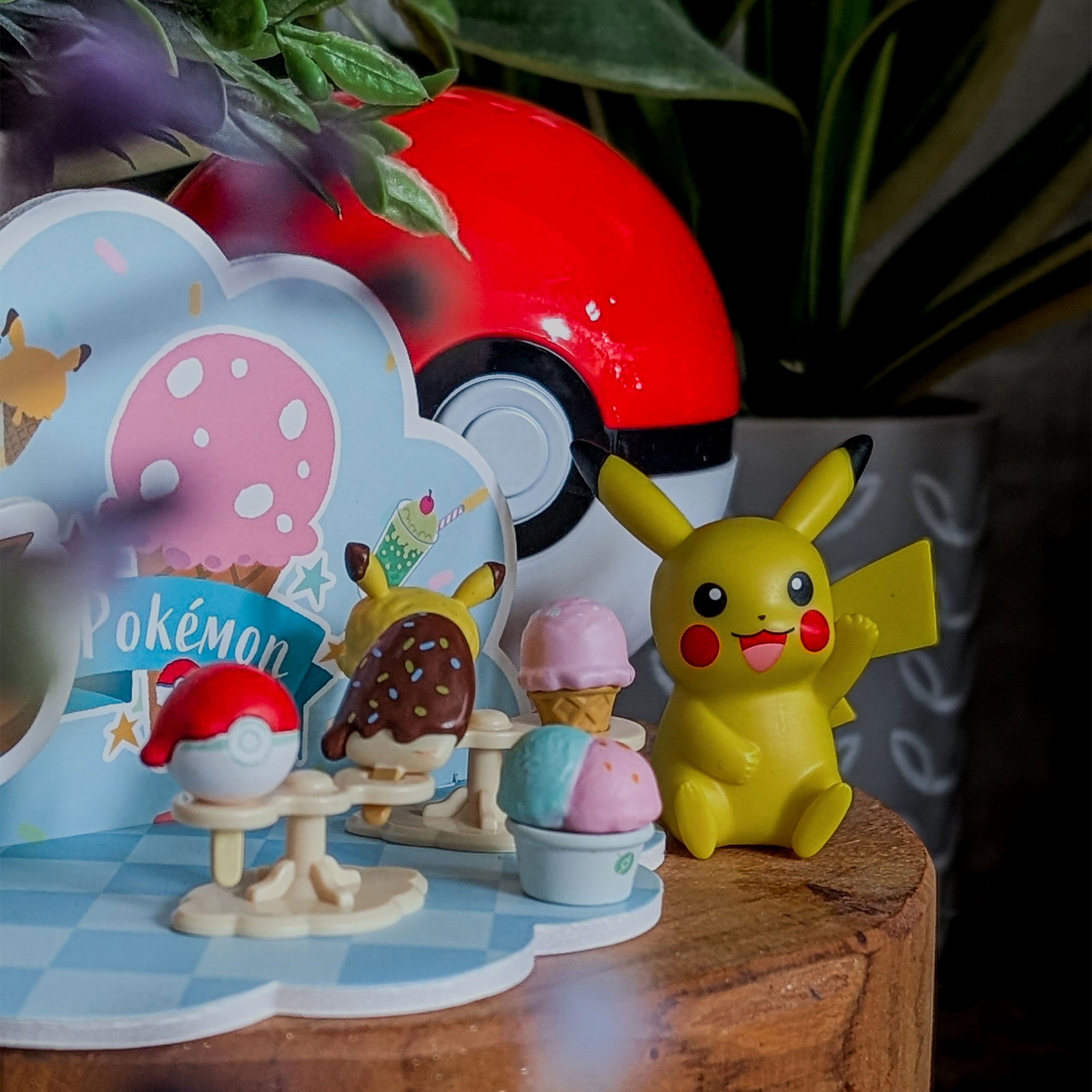 Productafbeelding Pokemon - Pikachu Ice Cream 3D SCENE Figur