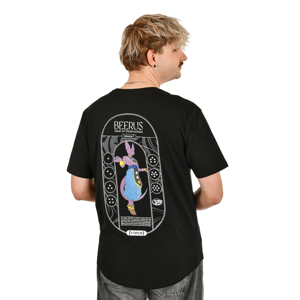 Productafbeelding Dragon Ball Super - Beerus God of Destruction T-Shirt zwart
