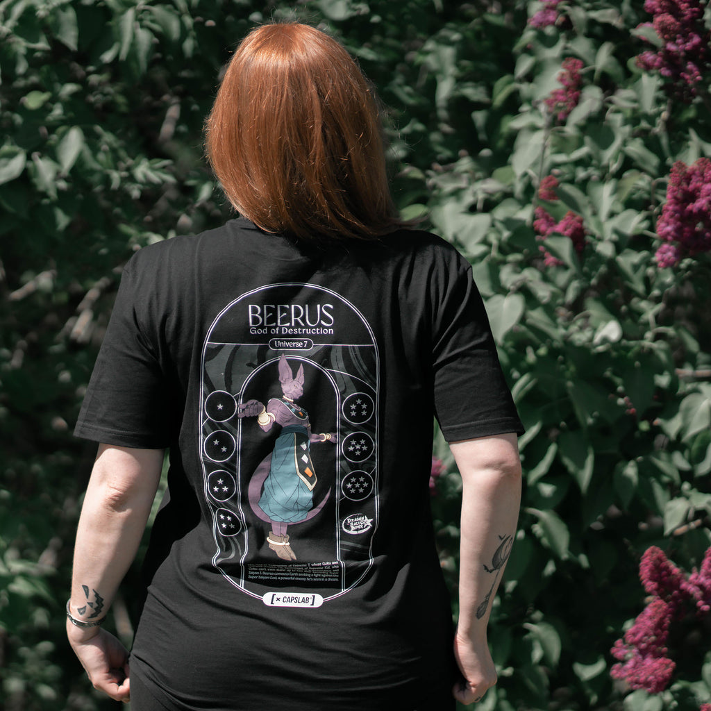 Productafbeelding Dragon Ball Super - Beerus God of Destruction T-Shirt zwart