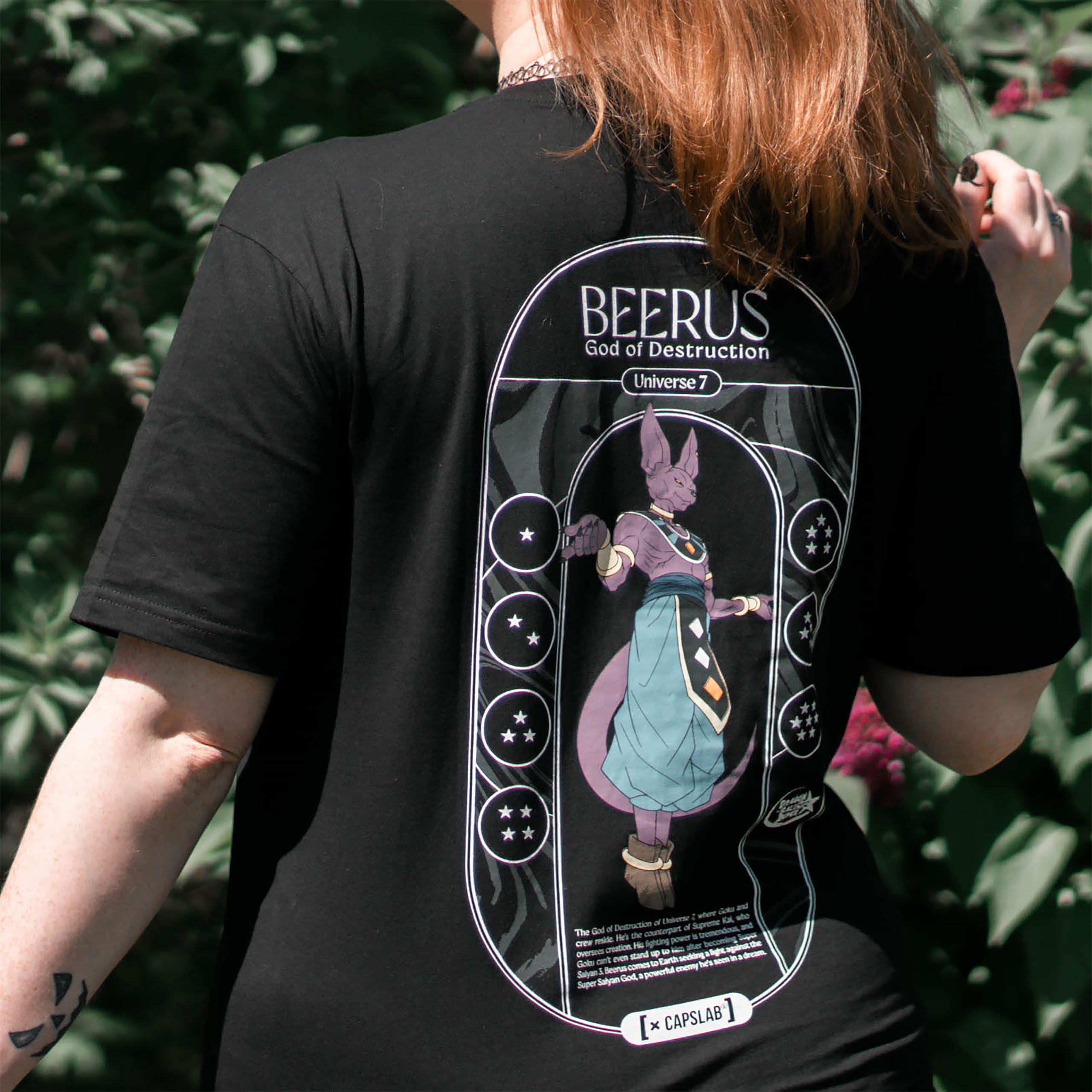 Productafbeelding Dragon Ball Super - Beerus God of Destruction T-Shirt zwart