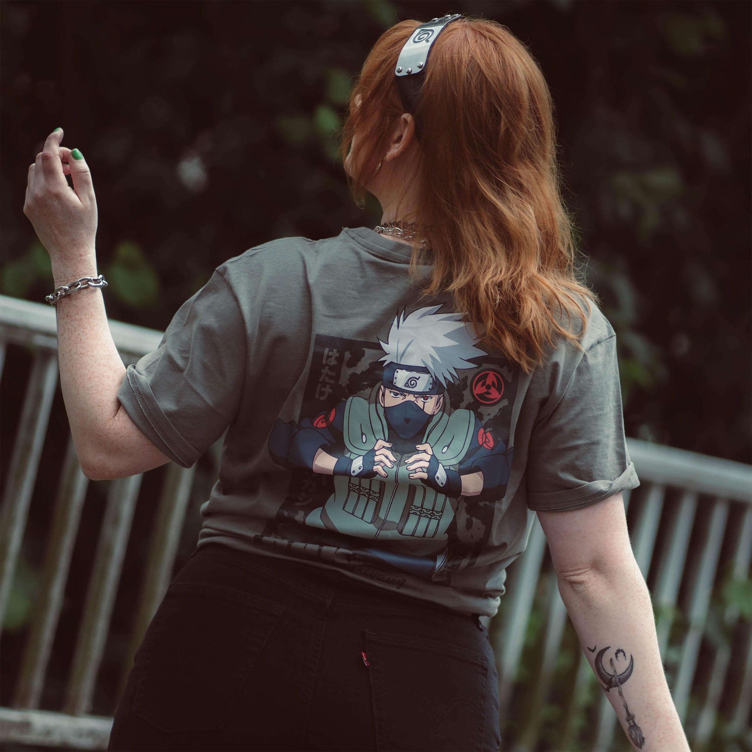Productafbeelding Naruto Shippuden - Kakashi T-Shirt groen
