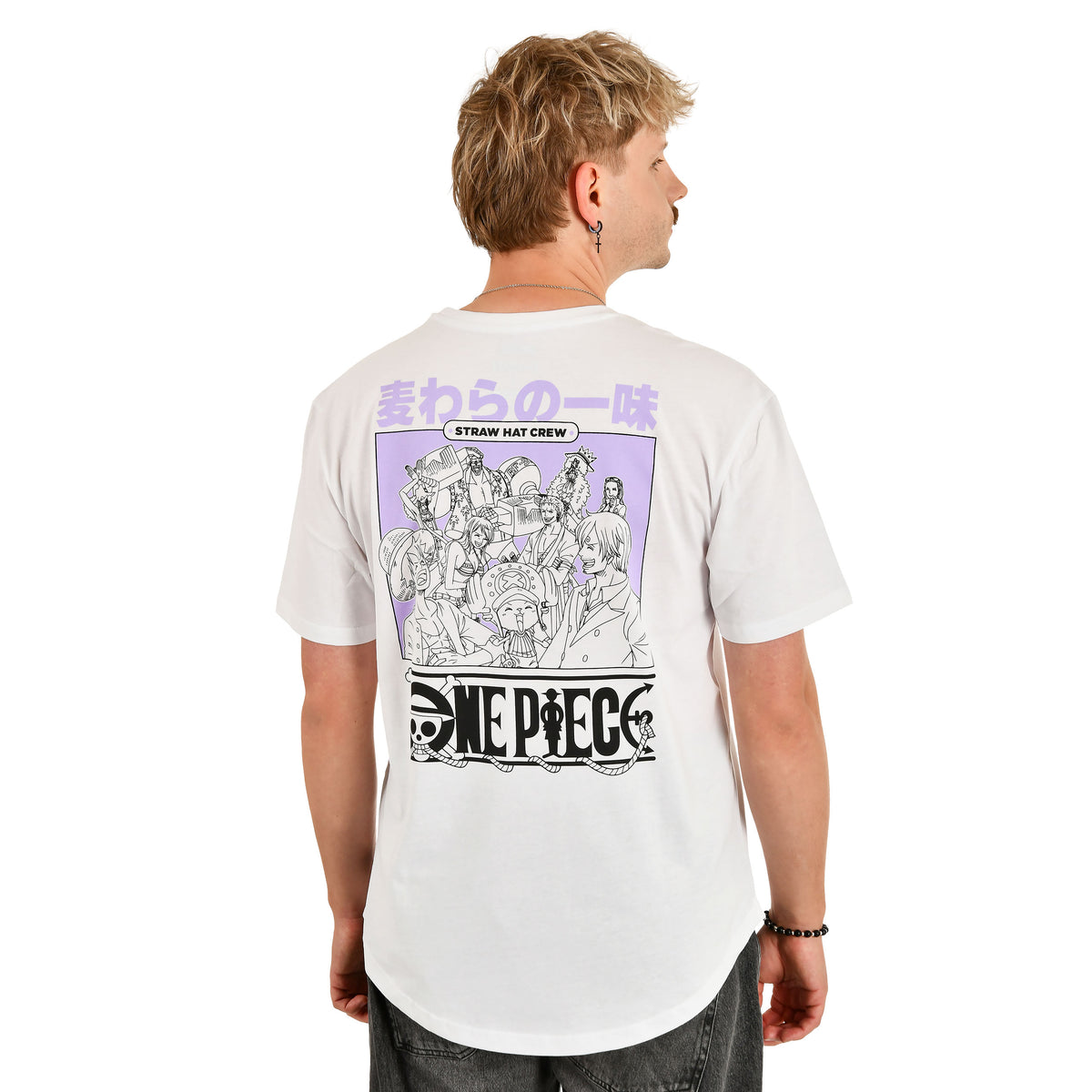 Productafbeelding One Piece - Crew Capslab T-Shirt wit