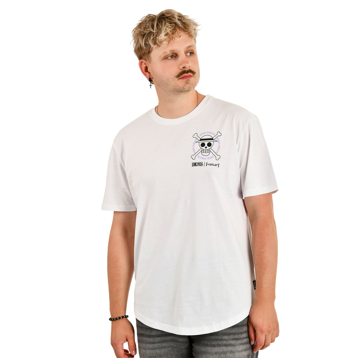 Productafbeelding One Piece - Crew Capslab T-Shirt wit