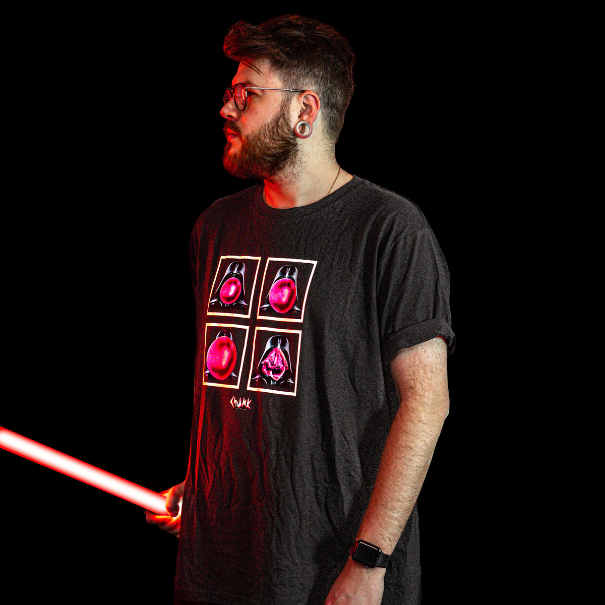 Productafbeelding Dark Bubble T-Shirt voor Star Wars Fans Zwart