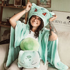 Productafbeelding Pokemon - Bulbasaur Deken met Capuchon