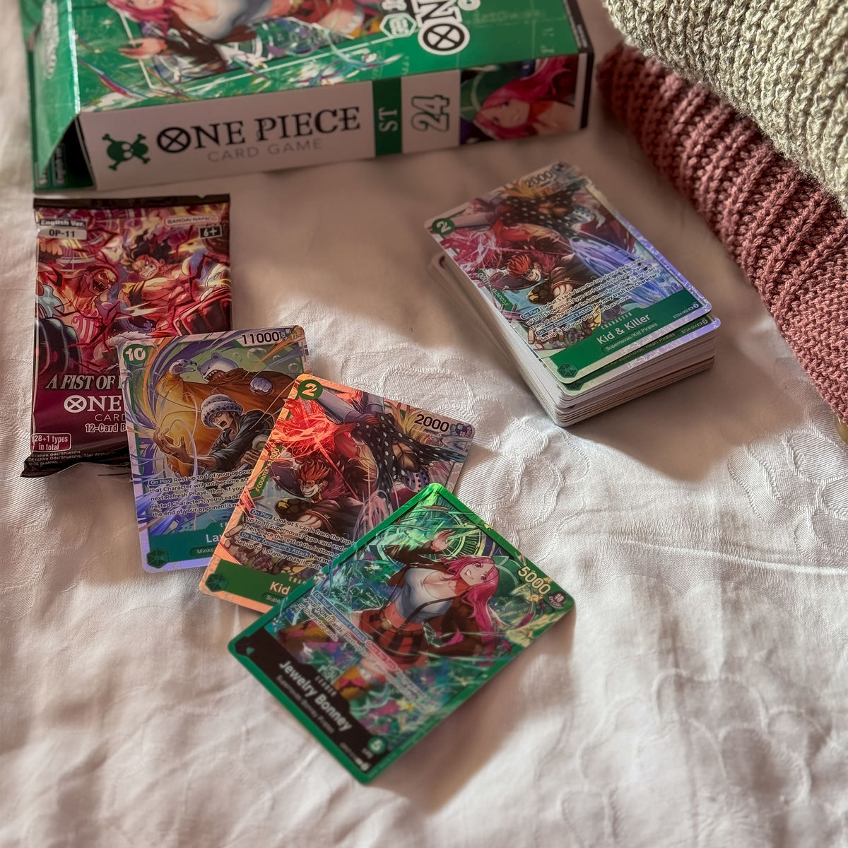 Productafbeelding One Piece Kaartspel - Green Jewelry Bonney Starter Deck Engelse Versie