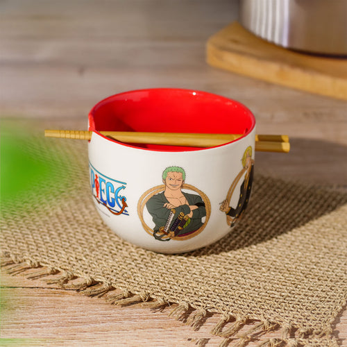 Productafbeelding One Piece - Monkey D. Luffy Ramenkom met Eetstokjes