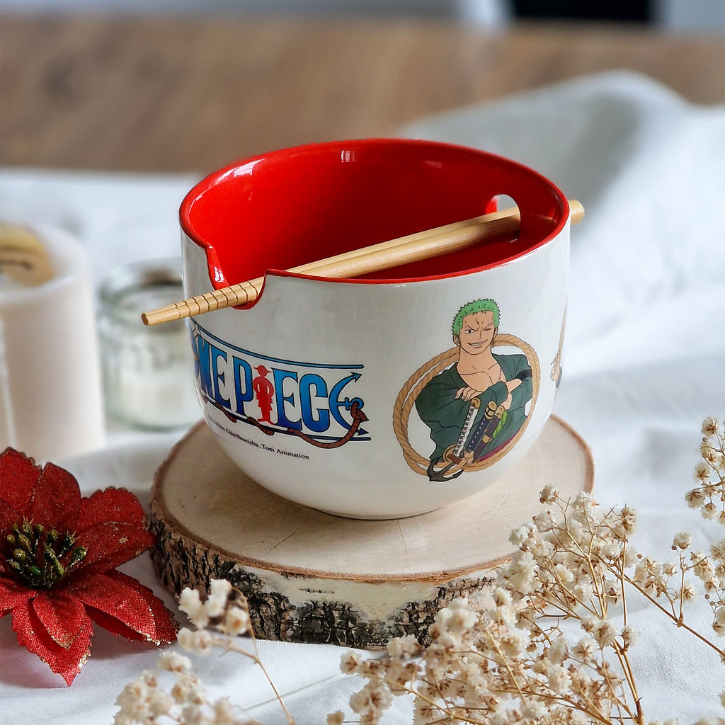 Productafbeelding One Piece - Monkey D. Luffy Ramenkom met Eetstokjes