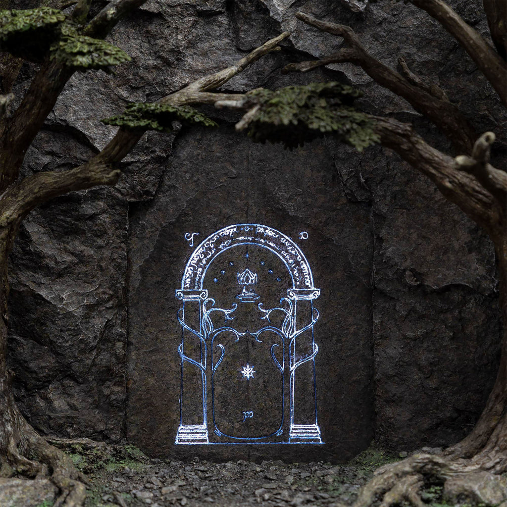 Productafbeelding In de Ban van de Ring - De Deuren van Durin Diorama met Lichtfunctie